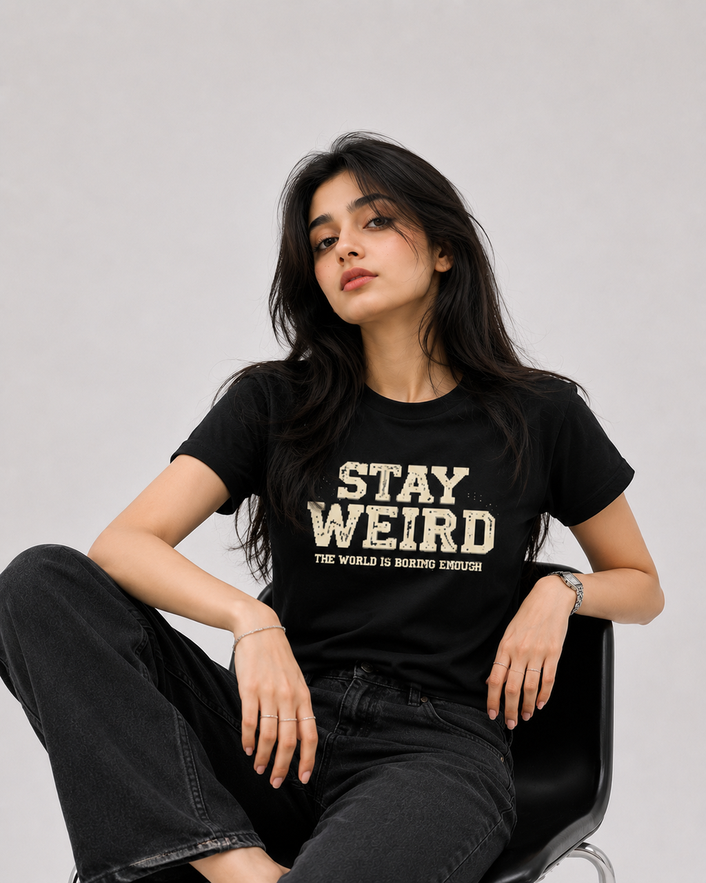 Stay Weird Graphic T-Shirt | Pakistan