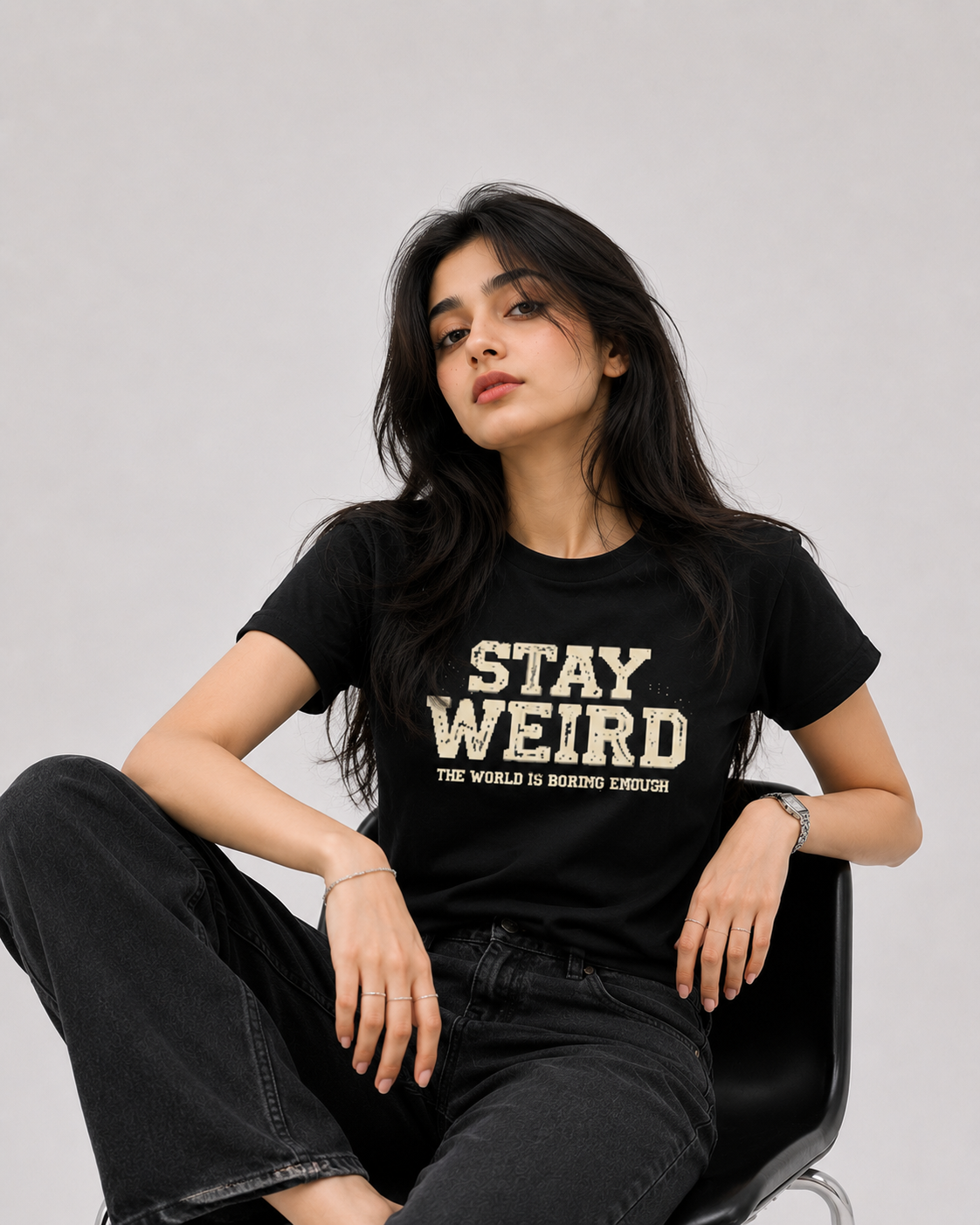 Stay Weird Graphic T-Shirt | Pakistan
