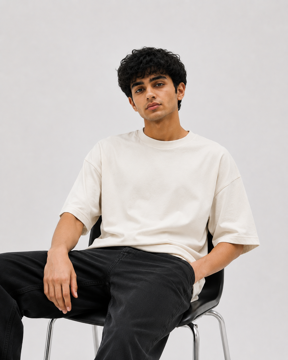 Plain White Oversized T-Shirt | Pakistan